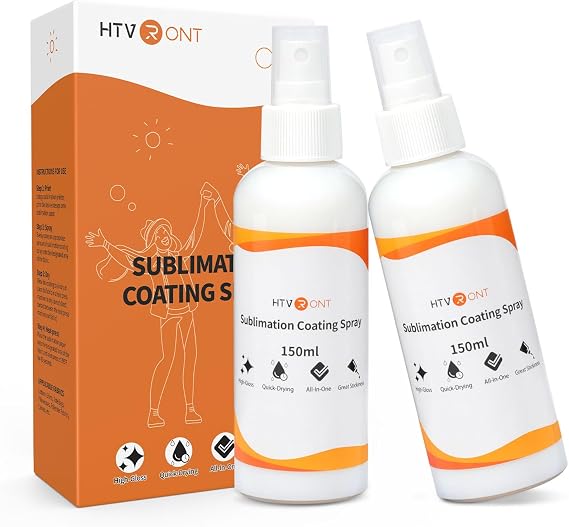 Sublimation Coating Spray for Cotton Shirts - Upgrade Version 150ml