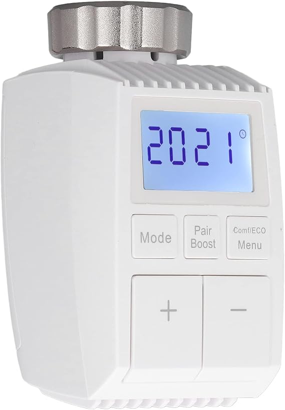 flexman Intelligent Radiator Thermostat, App Control Digital Temperature Controller Support Smart Phone App Remote Control for Bluetooth for Smart Home APP