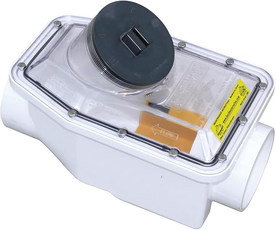 Canplas 223254WPK1 PVC Fullport Backwater Valve, 4-Inch