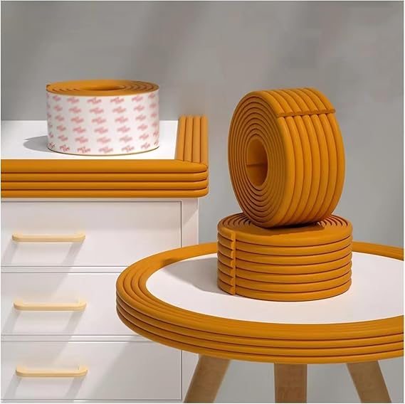 Wall Corner Protector,Foam Edge Protectors,Sharp Edge Corner Edge Bumper Guard,(Woody,5m)