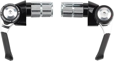 microSHIFT | Bar End Shifter Set | 8-Speed Road | DoubleTriple | Shimano Compatible | Black