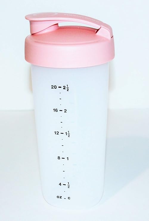 Tupperware Quick Shake Hand Held Mixer in Soft Pink