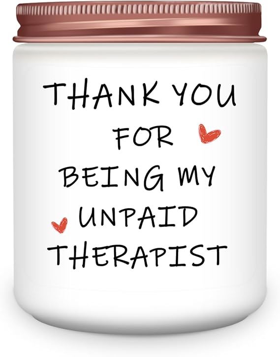 Best Friend Birthday Gifts for Women, Funny Graduation Friendship Sister Coworkers Bestie Mom Gag Gift for Her, Lavender Scented Candles