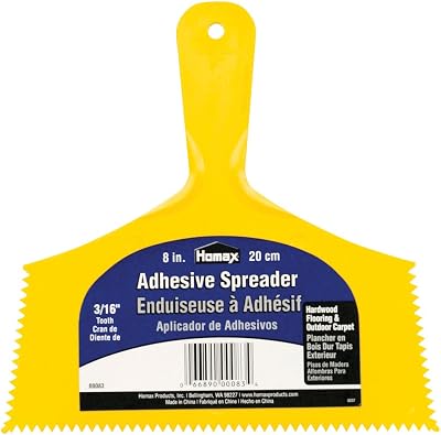 HOMAX Products 83 Heavy-Duty Adhesive Spreader Knife