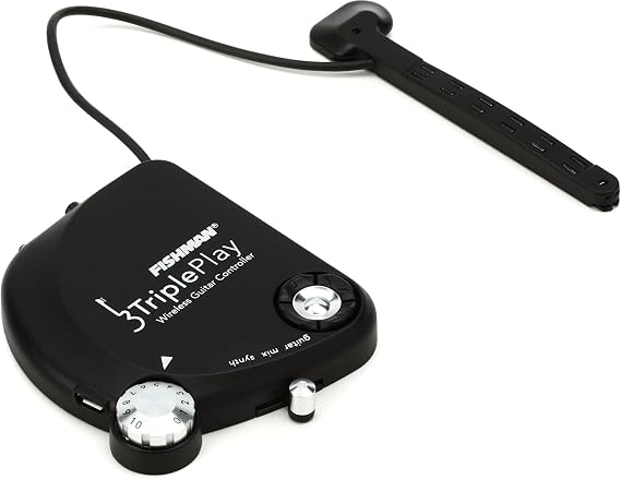 Fishman TriplePlay Wireless MIDI Guitar Controller (PRO-TRP-302) Black