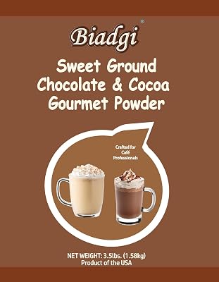 Biadgi Sweet Ground Chocolate and Cocoa Powder