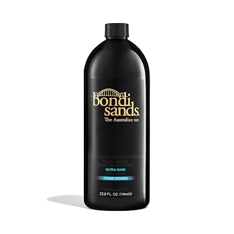 Bondi Sands Professional Solution | Fast-Drying Salon Quality Formula Enriched with Aloe Vera, Vegan + Cruelty Free, Coconut Scent | 35.2 Oz/1 Liter