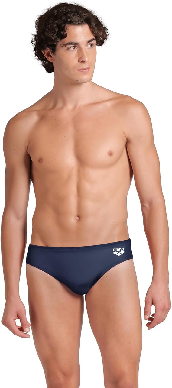 Arena Men's Feel Dynamo Swim Brief Athletic Fitness Swimsuit Bottoms Sports Bathing Suit
