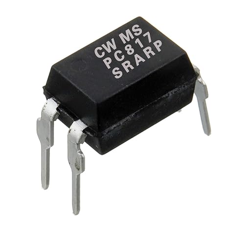BOJACK PC817 OPTOCOUPLER DIP Installation PC817C 2.54 mm Pitch 4-pin DIP-4 (Pack of 50 pcs)