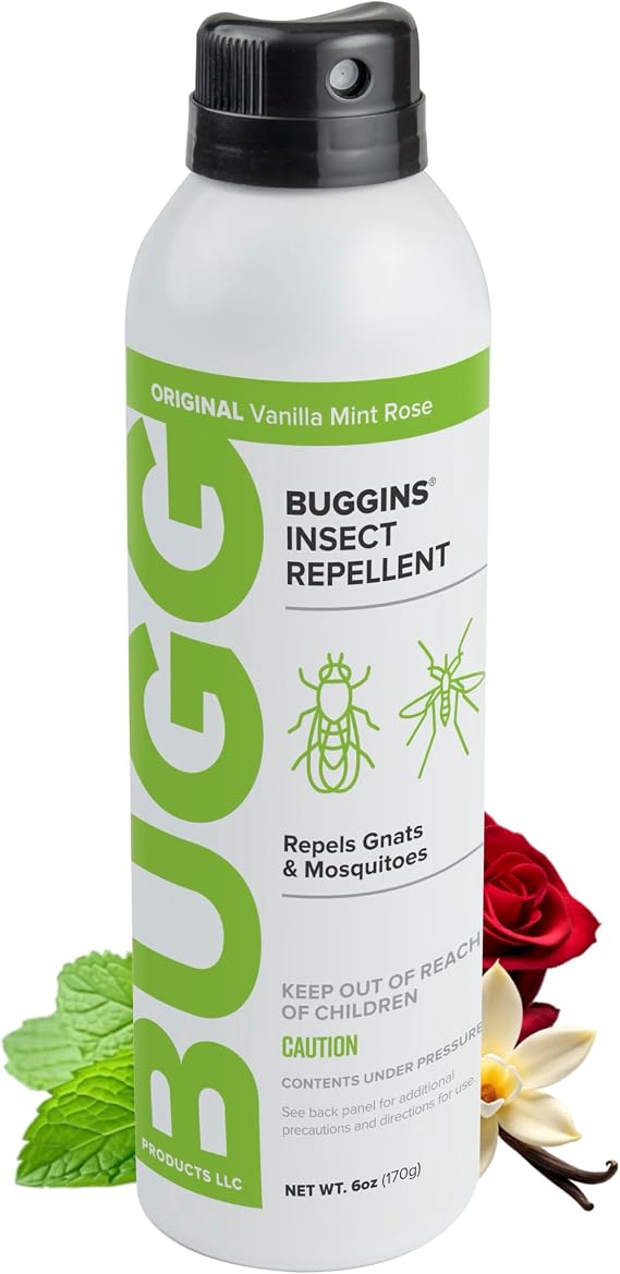 BUGGINS Original Aerosol Insect Repellent - 6 oz Can