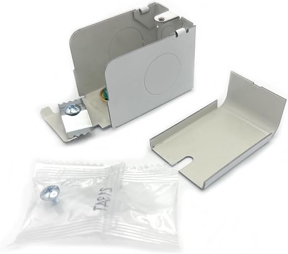 Metal Magery Entrance End Fitting - Compatible with WH2010A2 Raceway - 1 Pack