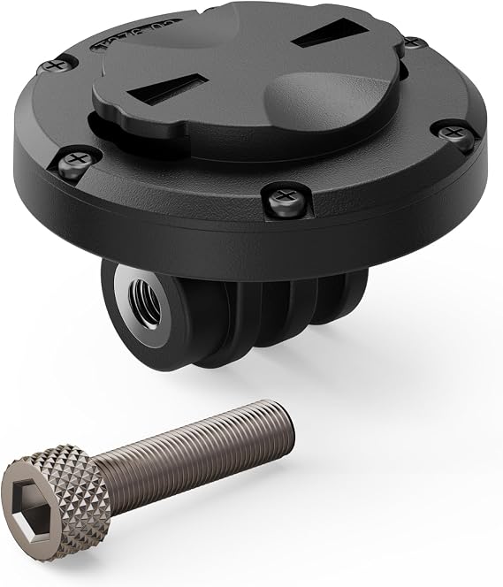 TUSITA Action Camera and Headlight Top Adapter Compatible with Garmin Bike Mount