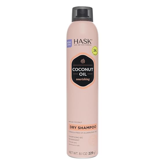 HASK Hydrate Coconut Dry Shampoo, 8.1 oz