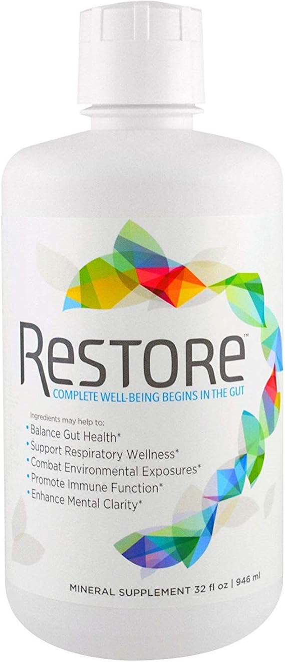 Restore Gut-Brain Health | Dr. Formulated - Probiotic & Enzyme Alternative Liquid for Digestive Health, Immune Support, Metabolism & Energy Boost | 2-Month Supply