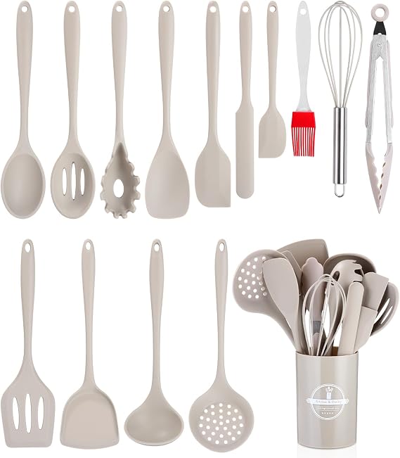 Kitchen Utensil Set 15 Cooking Utensils Cookware Cooking Spoon Set