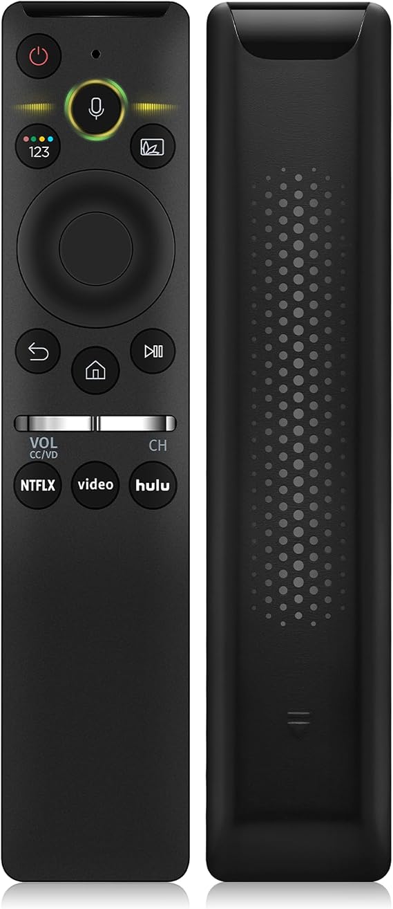 Universal Remote for Samsung Replacement BN59-01385A with Voice Function, Compatible with 2018-2025 All Samsung TV Frame/QLED/Neo QLED/LCD/UHD/SUHD/HDR/Crystal, 8K,4K Smart TV Remotes