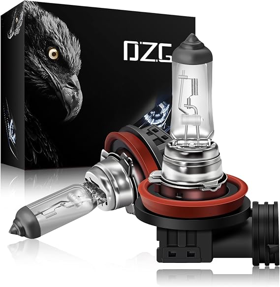 DZG H16 Halogen Bulbs 12V 19W 4300K Warm White Halogen Fog Light Replacement Bulbs, Pack of 2