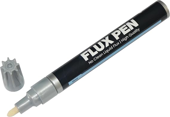 Solder Flux Pen (10 ml) I Liquid Solder Flux I Soldering Flux I Electrical Solder I No Clean Liquid Flux I Rosin Flux I Soldering Flux for Electronics I Lead Free Liquid Solder I Flux for Soldering I