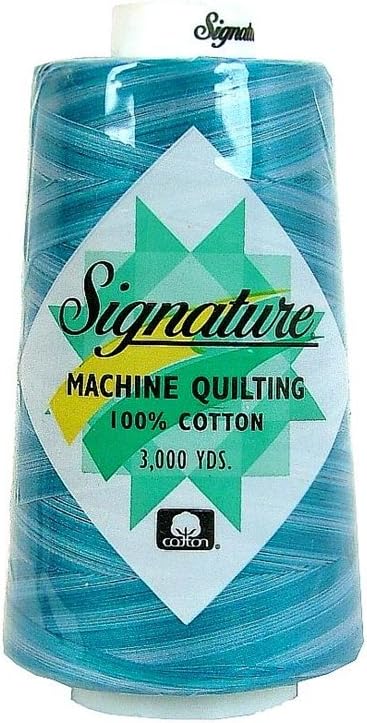 Signature Cotton Quilting Thread, 3000 yd, Variegated Dreamy Blues 49S-F258
