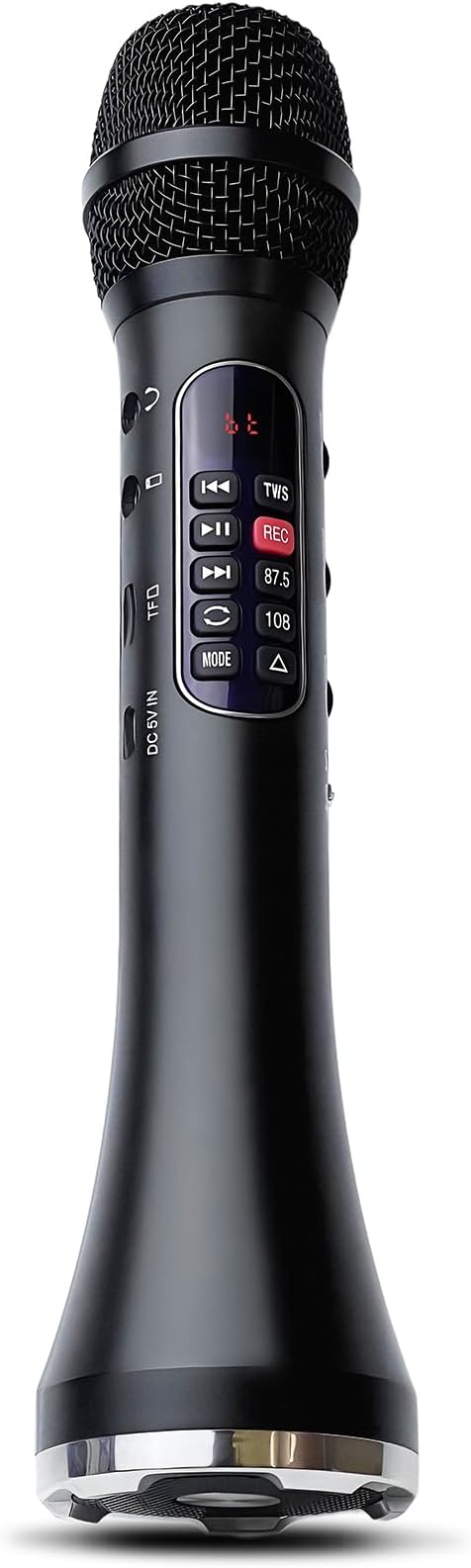 Karaoke Microphone Wireless Bluetooth,Handheld Voice Amplifier,Portable Mic with Speaker 30W High Power DSP Chip Smart Noise Reduction for Car/Indoor/Outdoor Speaking Teaching Singing