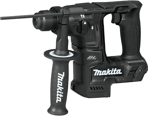 Makita XRH06ZB 18V LXT Lithium-Ion Sub-Compact Brushless Cordless 11/16" Rotary Hammer, Accepts Sds-Plus Bits, Tool Only