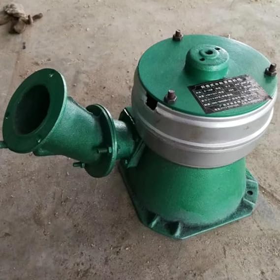 500W Hydroelectric Generator Single Phase 220V Oblique Impact Pelton Wheel Water Turbine 500-1500RPM Water Power Generation Equipment Copper Core Hydro Generator for Home Lighting TV