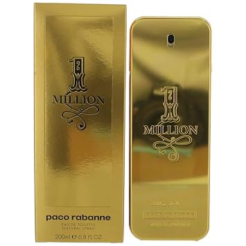 1 Million by Paco Rabanne Mens Eau De Toilette Spray 6.8 Fl Oz - 100% Authentic