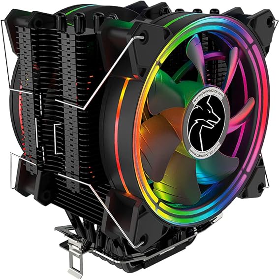 Gametech Freezer PRO HD120 2x12cm Intel & AMD Uyumlu 800/2000Rpm Fanlı 6x Isı Borusu İşlemci Soğutucusu 220 W TDP