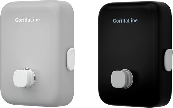 GorillaLine - Retractable Clothesline Indoor Outdoor Clothes Line | Heavy Duty Clothes Drying Laundry Line | Wall Mounted Drying Rack Clothing Line | Retracting Hanging | Lock to Prevent Sagging