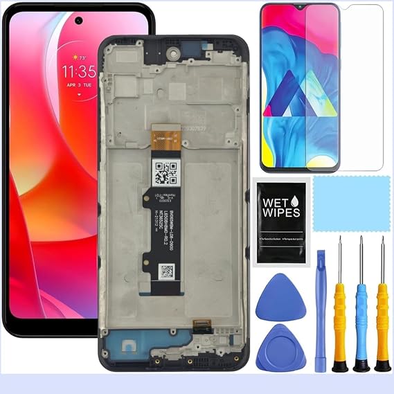 for Motorola G Power [2022 Version] Screen Replacement with Frame