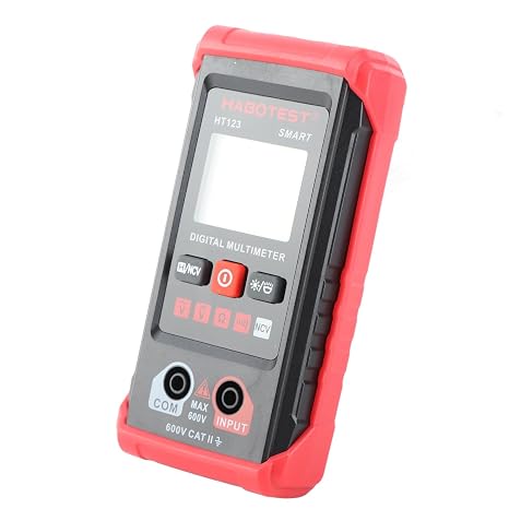 Weytoll Multimeter Digital Display Backlit Auto Range Intelligent Electrician Mini Multimeter