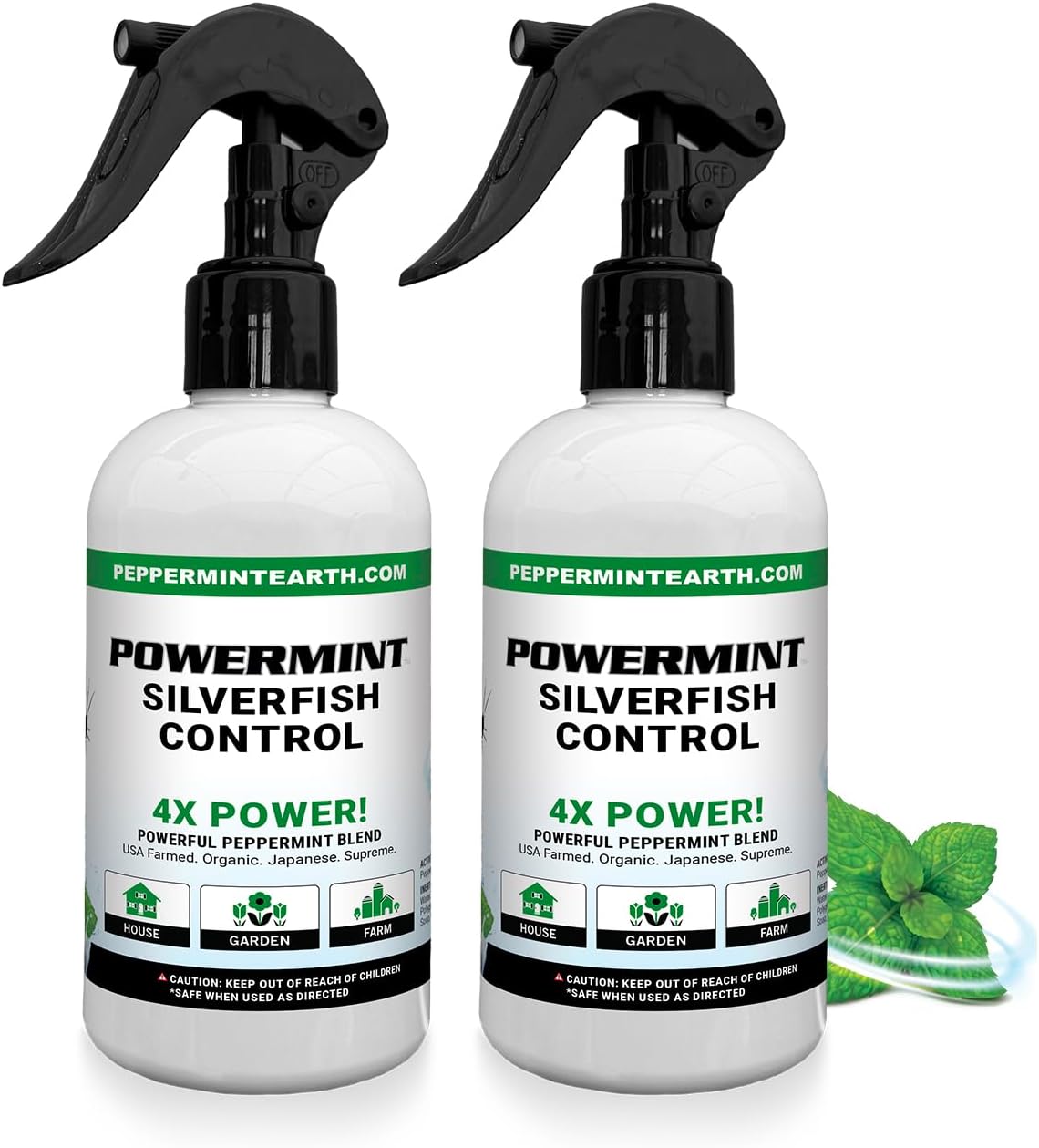 Peppermint Oil Silverfish 8oz 2-Pack