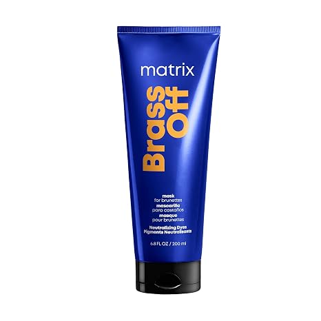 Matrix Brass Off Neutralizing Hair Mask For Fragile Hair, 6.8 Fl Oz