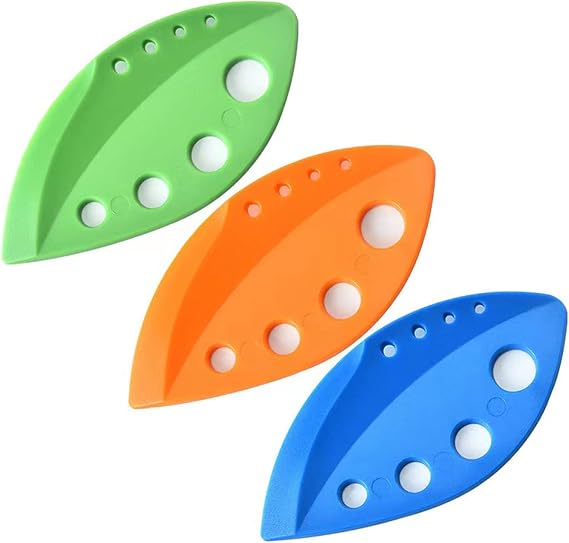 Herb Stripper, 8 holes Kitchen Herb Leaf Stripping Tool, Herb Pealer Suit for Kale, Collard Greens, Thyme, Basil, Rosemary Stripper. Curved Edge Can be Used as a Kitchen Gadgets.