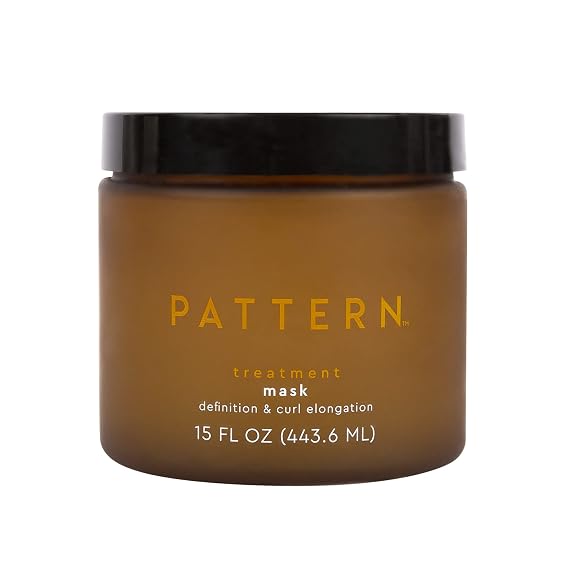 PATTERN Beauty by Tracee Ellis Ross Treatment Hair Mask - Rice Water Protein for Curly & Coily Hair, 3a-4c