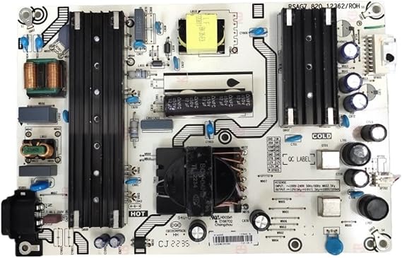 65A52F 65E35H 65D3H 65E3G-PRO Power Board RSAG7.820.12362,Compatible for Hisense(2 Pin)