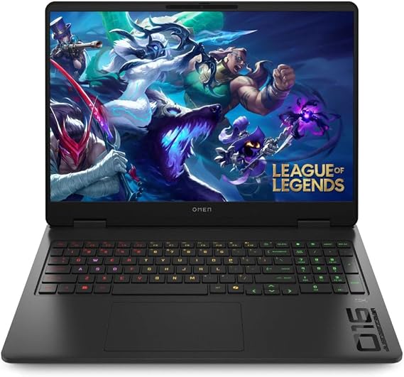HP OMEN Gaming Laptop 16-ap0300na Ryzen 9 8940HX 24GB DDR5 1TB SSD NVIDIA RTX 5060 16" WUXGA 144Hz IPS Display Windows 11 Home Wi-Fi 6E USB-C HDMI Backlit Keyboard Laptop - CA1F2EA#ABU