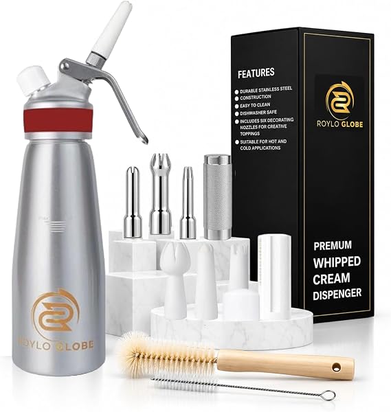 Professional 500ml Aluminum Whipped Cream Dispenser