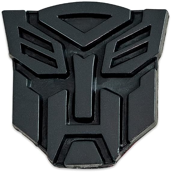 Transforming Auto Robot Auto Emblem - [Black][1'' Tall]