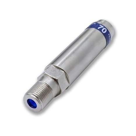 MoCA Filter Coaxial Point of Entry (PoE) Filter for Enhanced MoCA Network Security & Signal Isolation Compatible with Cable TV, Internet, and MoCA 2.5 Networks
