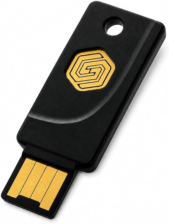 GoTrust Idem Key A USB Security Key NFC FIDO2 L2 Certified | 2FA Hardware Key, Passwordless Login, U2F OTP PIV, IP68 Waterproof, for Windows Mac iPhone Android
