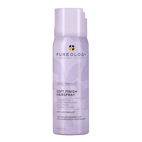 Pureology Style + Protect Soft Finish Hairspray Flexible Hold