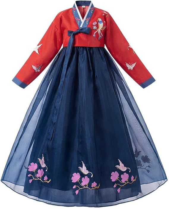 Women Hanbok Dress Korean Traditional Hanbok Korean Hanbok Korean Traditional Dress Korean National Costumes
