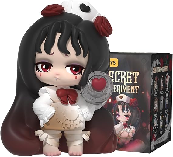 52TOYS Lilith Secret Experiment Series 1PC Blind Box, Collectible Toy Kawaii Creative Gift Room Decor Desktop Decoration 4.33 Inch, Gift for Birthday Part