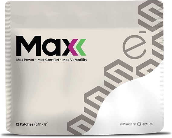 Max Patch - Electroceutical Relief, Strong Adhesion - 12 Pack