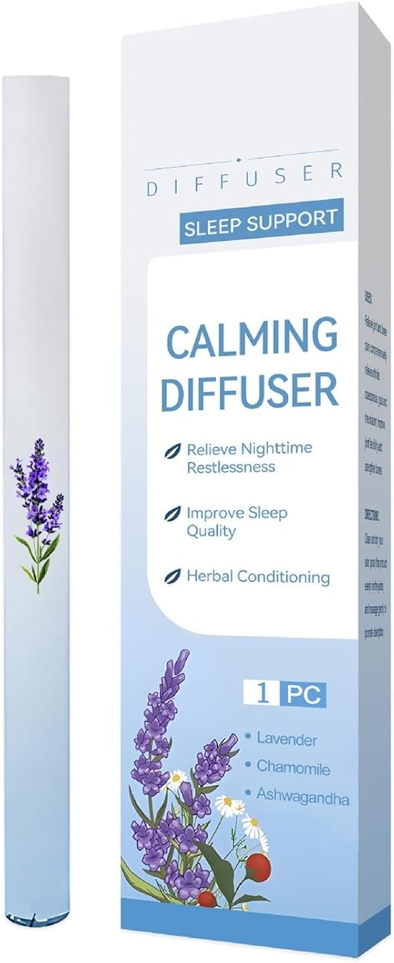 Herbal Diffuser Pen,Portable Atomizing Freshener,Herbal Diffuser Inhaler with Mullein/Thyme/Mints Guarana/Green Tea,for Lung Cleansing and Boost Breathing Support 1 PCS