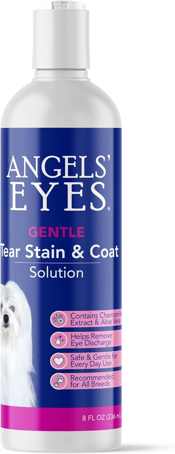 ANGELS' EYES Tear Stain Solution for Dogs, 8 fl oz