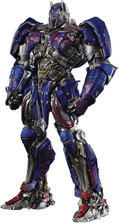 threezero Transformers The Last Knight Optimus Prime DLX Collectible Figure, Multicolor