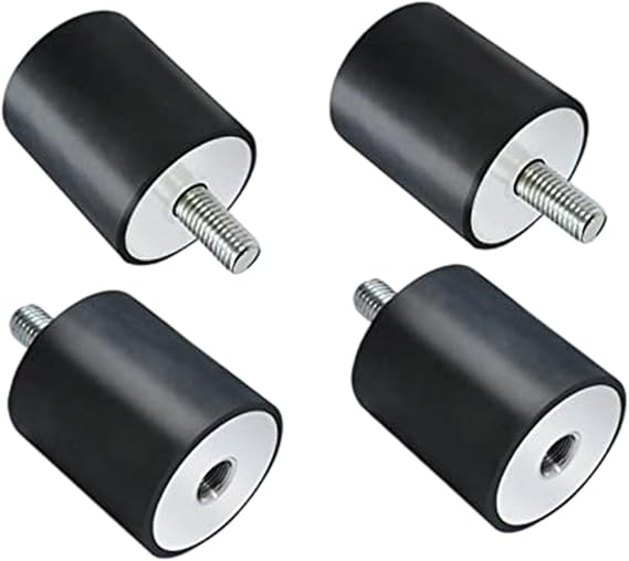 4 Pack Rubber Shock Mount For Wacker Neuson Plate Compactors WP1540 WP1550 VP1135 VP1340 VP1550 VP2050 Tamper Part For Improved Equipment Performance