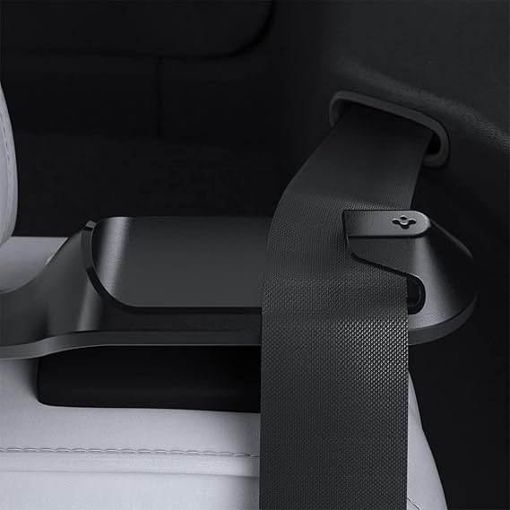 Spigen Tesla Model Y Legacy 2024-2023 Arka Koltuk Emniyet Kemeri Yükseltici TO250 Siyah - ACP06041 (Spigen TR Garantili)